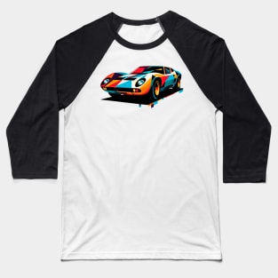 Lamborghini Miura Baseball T-Shirt